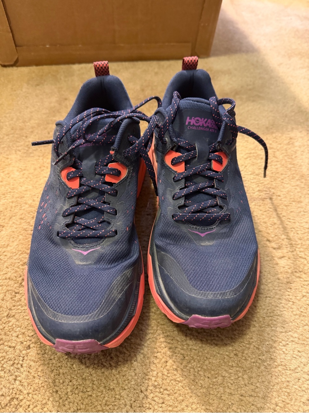 US Womens 9B. Hoka Challenger ATR 6 Trail Running Shoes. Gently used. No box